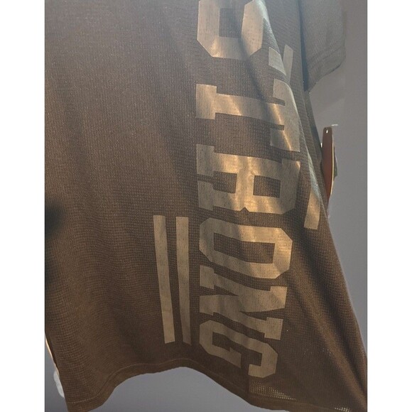 MTA SPORT TECH TEE GRAPHIC “STRONG” MENS BLACK TSHIRT XXL NWT - Picture 3 of 9